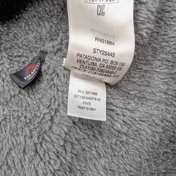 Patagonia Jacket Womens S Gray Mint Re Tool Snap T Fleece Pullover Polartec Cozy - Picture 7 of 8